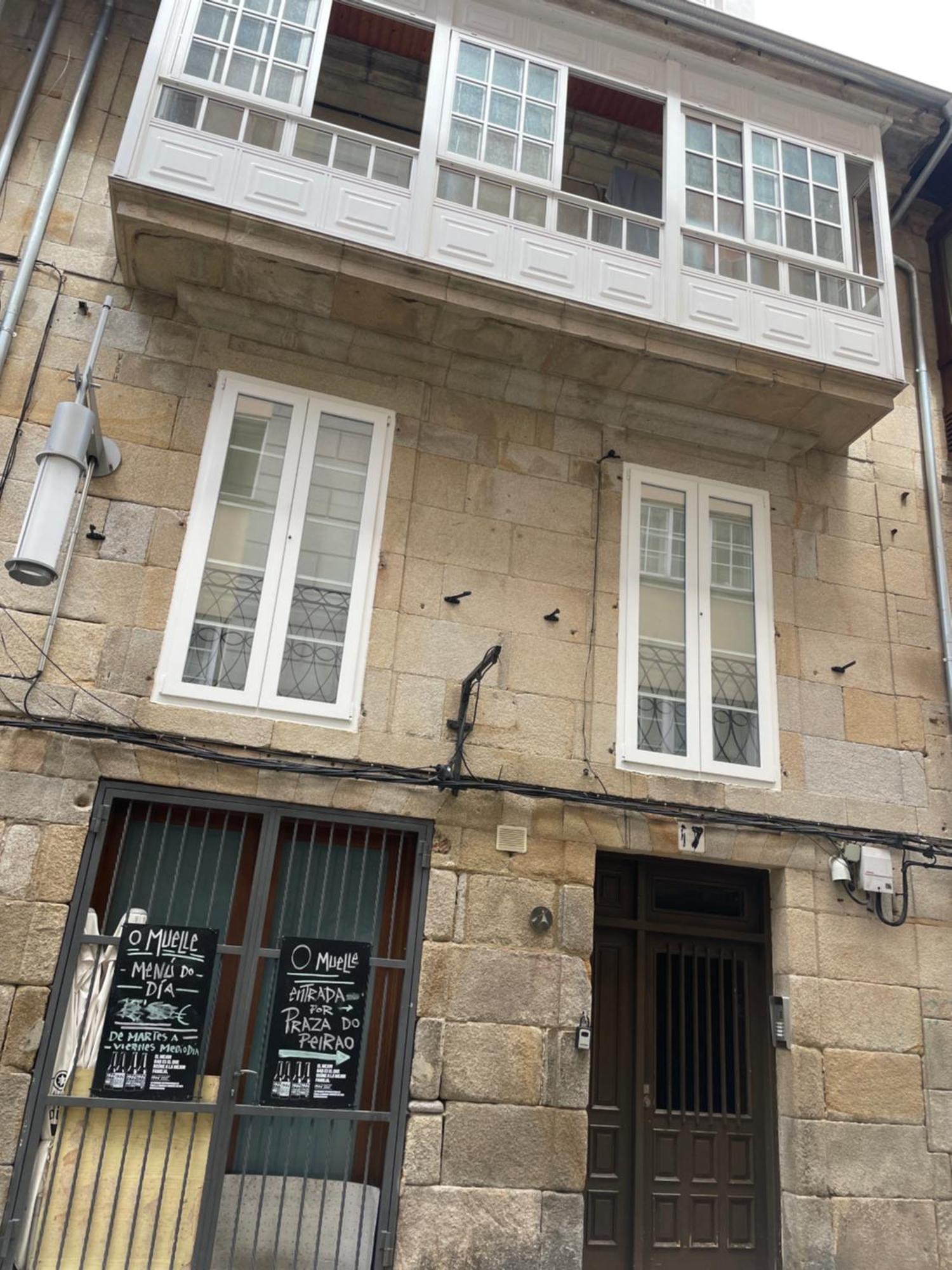 Centro Historico Apartman Pontevedra Kültér fotó